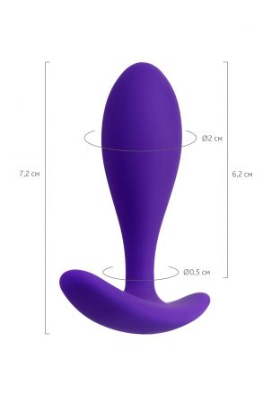 Фиолетовая анальная втулка ToDo Hub
