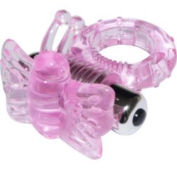 Эрекционное кольцо Butterfly Cock Ring Pink