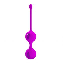 Фиолетовые вагинальные шарики Kegel Tighten Up II