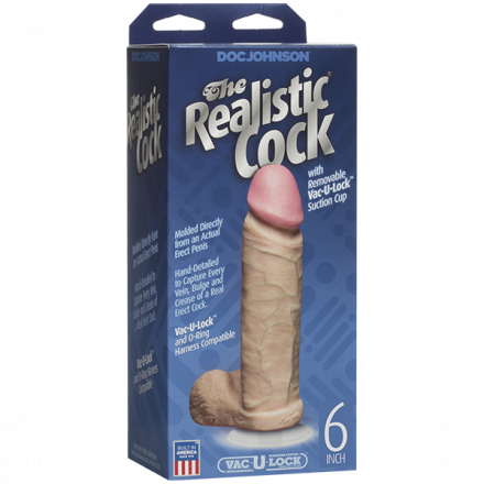 Фаллоимитатор The Realistic Cock 6 Vanilla