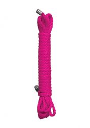 Веревка для бондажа Kinbaku Rope Pink 10 метров