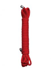 Веревка для бондажа Kinbaku Rope Red 10 метров