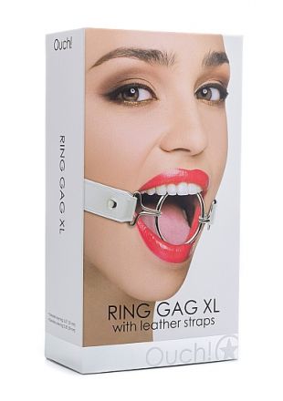 Кляп Ring Gag XL White