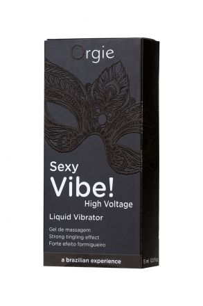 Гель для массажа Orgie Sexy Vibe High Voltage с усиленным эффектом вибрации 15 мл