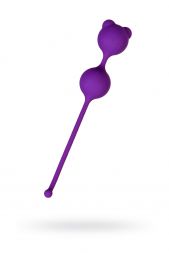 Фиолетовые вагинальные шарики A-Toys #764013