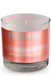 Вкусовая массажная свеча Dona Kissable Massage Candle Vanilla Buttercream