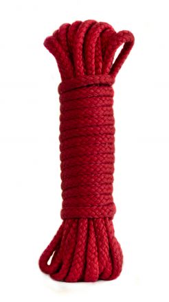 Веревка для бондажа Bondage Rope Red 9 метров