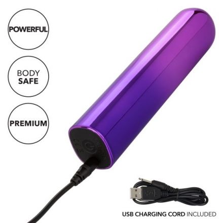 Фиолетовый вибратор Glam