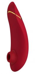 Красный бесконтактный стимулятор клитора Womanizer Premium