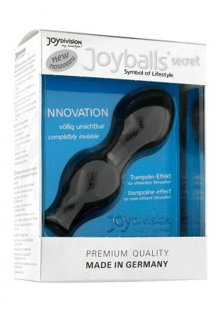 Черные вагинальные шарики Joy Division Joyballs Secret