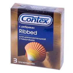 Презерватив Contex Ribbed №3