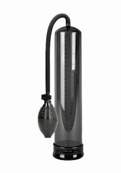 Черная ручная вакуумная помпа для мужчин с насосом в виде груши Classic XL Extender Pump